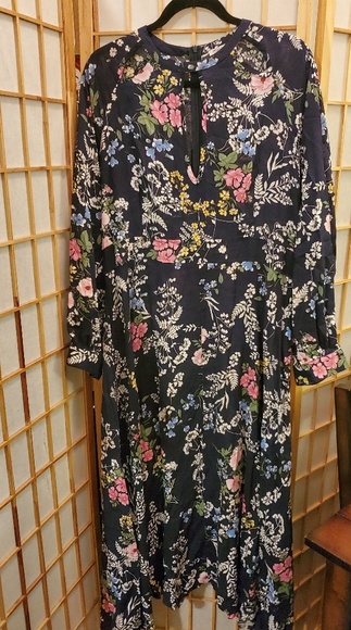 Long flower dress lightweight - Picture 3 of 6